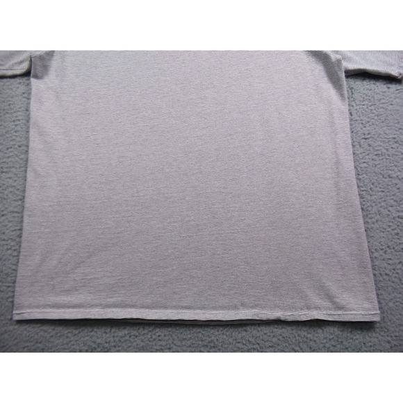 Vintage‎ St. Croix Shirt Mens Size Large Gray Striped Crew Dive Experience USA - Picture 5 of 11